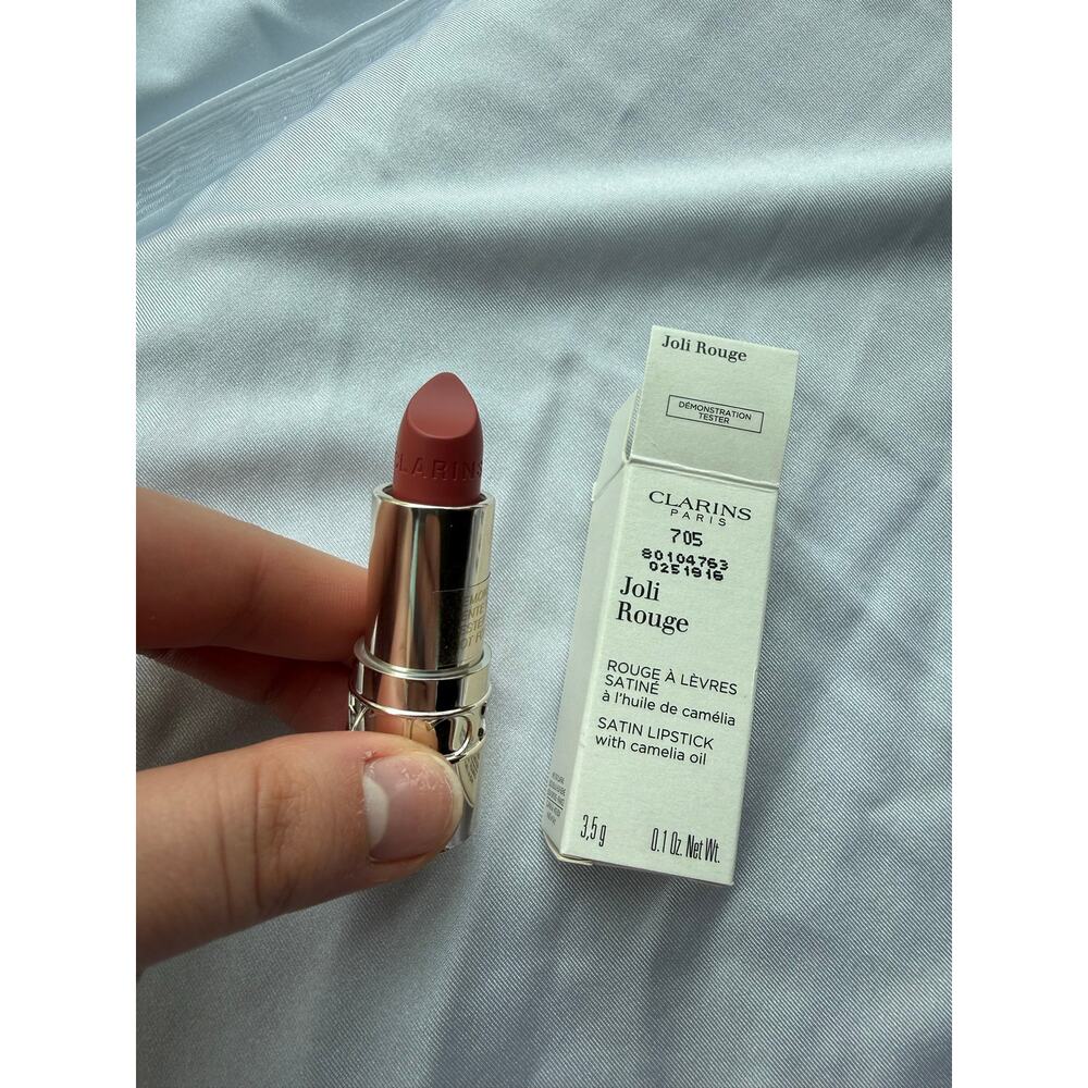 Clarins Joli Rouge Satin Lipstick 768 Strawberry 3.5g NEW